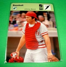 #24 JOHNNY BENCH 2004 Donruss playoff SPORTSCASTER 12/15 Cincinnati REDS MINT