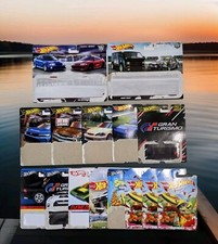 Hot Wheels 15 Premium Car/Pop Culture, Blvd  Mainline Series Sets Card Backs