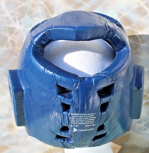 Century Martial Arts Boxing Padded Head Gear, Blue Youth - Picture 4 of 11