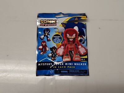 Sonic The Hedgehog - Knuckles Super Mystery Mini Walker Blind Bag Forever Clever