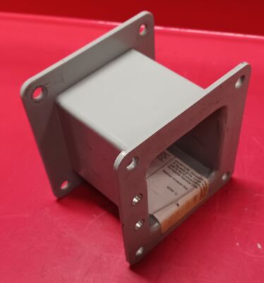 Hoffman F22WN3 Nipple Feed-Through Wireway, 2.50x2.50x3.00, Gray, Mild Steel