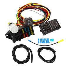 8 Circuit Universal Wire Harness Muscle Car Hot Rod Street Rod Rat Rod Kit New