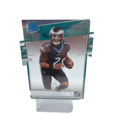 2020 Panini Chronicles Donruss JALEN HURTS Clear Rated Rookie No. RR-JAH! Mint!