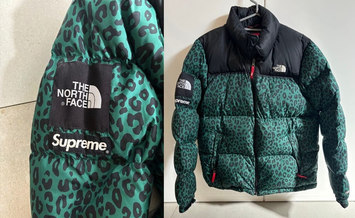 ジャケット・アウター Supreme the north face 2011aw Leopard Supreme x The north face 2011aw Leopard down jacket Yellow