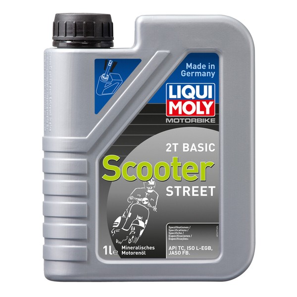 Liqui Moly Motorbike 2T Basic Scooter Street Mineralisches MotoröL 1L-image