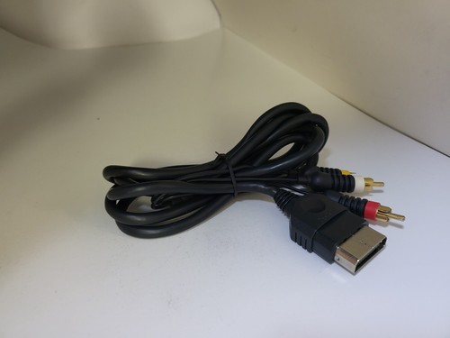 NEU Offizielles Microsoft AV RCA Audio Video Kabel für Original Xbox System #24i - Bild 2 von 3