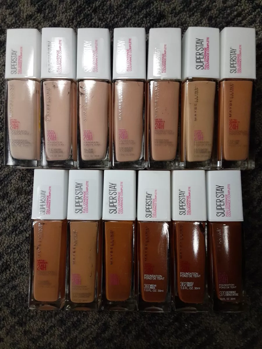 2 or 3 Pack: Maybelline Super Stay Full Coverage 24H Foundation *Choose  Shade*