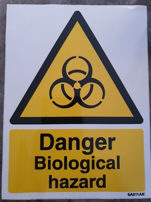Gefahr Biologisches Gefahrenschild