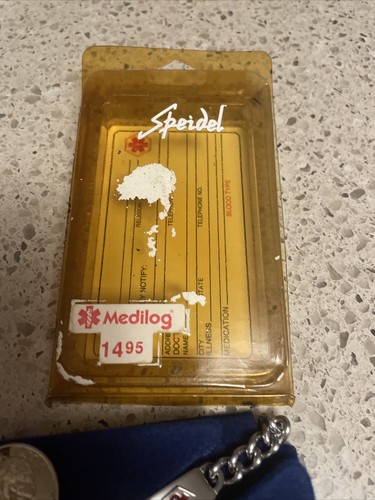 NOS Speidel Medilog Medical ID Bracelet 1102/00 - Picture 3 of 4