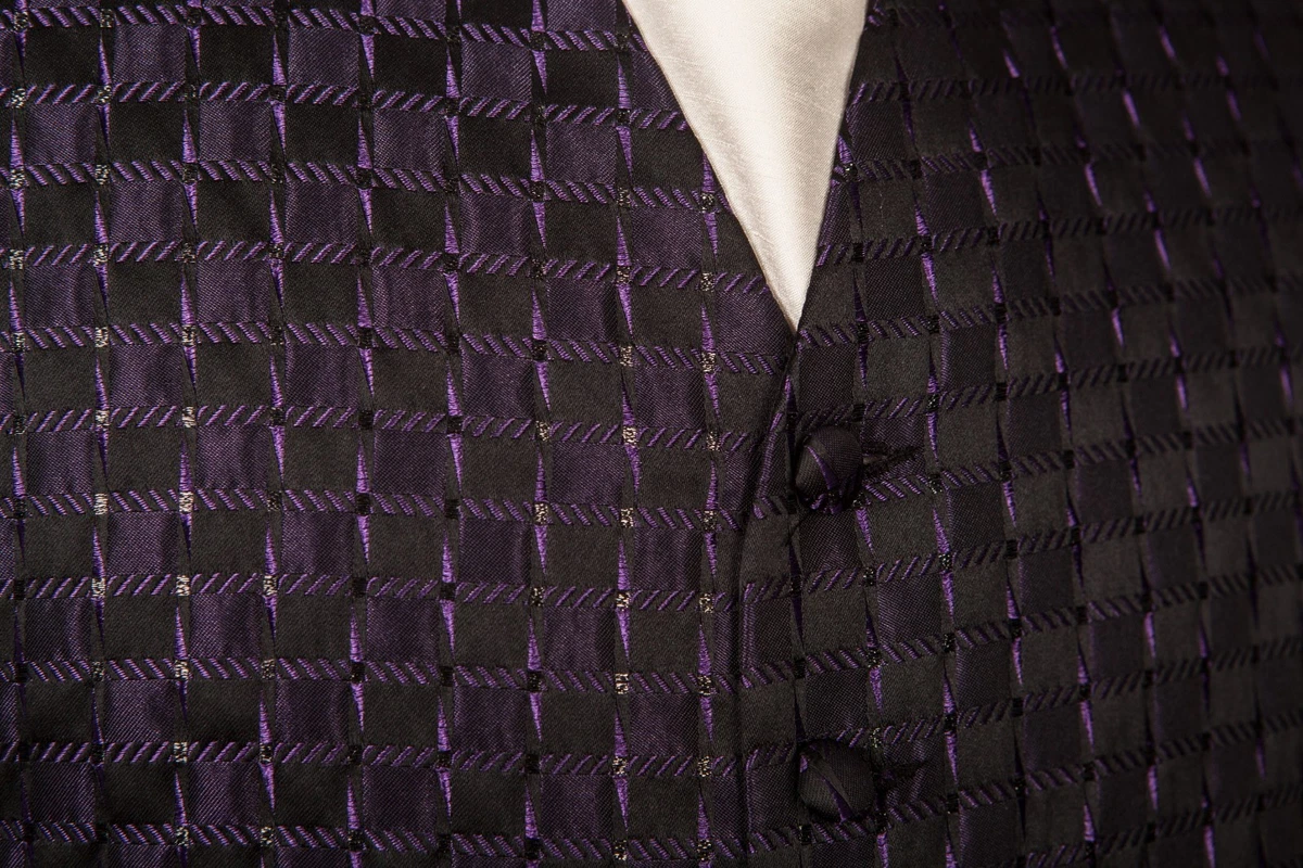 Cadbury purple deals waistcoats for mens