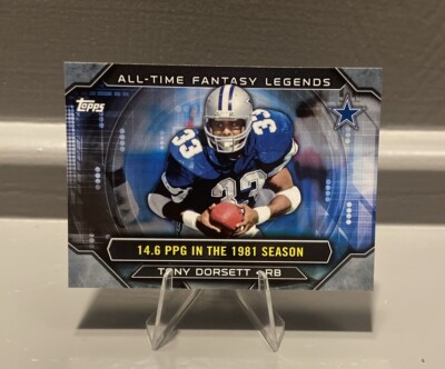 2015 Topps All-Time Fantasy Legends Tony Dorsett #ATFL-TDO Dallas Cowboys 