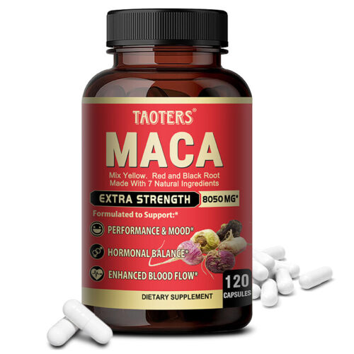 MACA WURZEL HOCHFESTER EXTRAKT KAPSELN 8050mg 30/60/120 VEGAN - Bild 11 von 11
