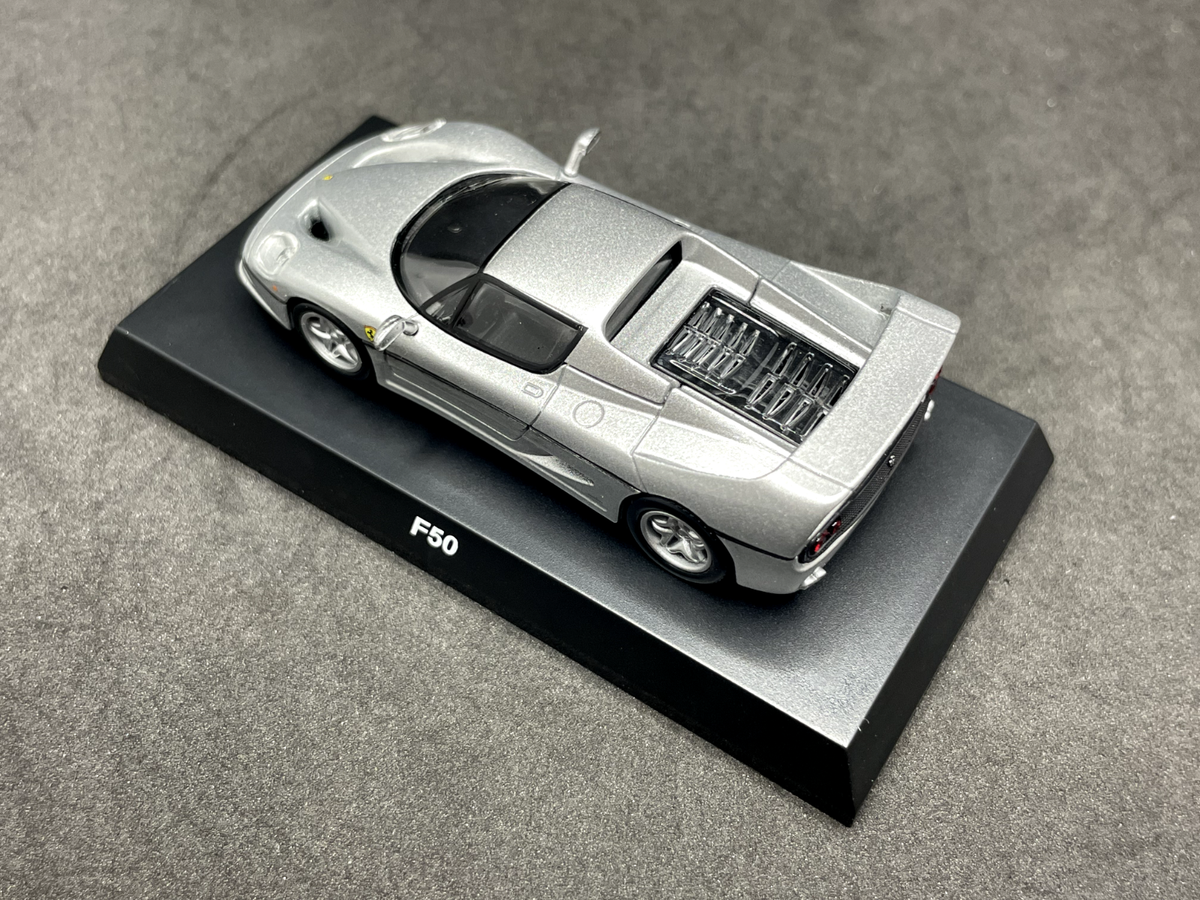 1/64 Kyosho Ferrari Collection7 F50 Silver diecast model car
