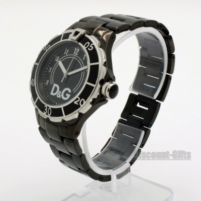 D&G Dolce & Gabbana Women's DW0662 New Anchor Analog Black Watch