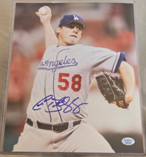 Chad Billingsley Signed Autographed 8x10 COA TPA Guaranteed Los Angeles Dodgers