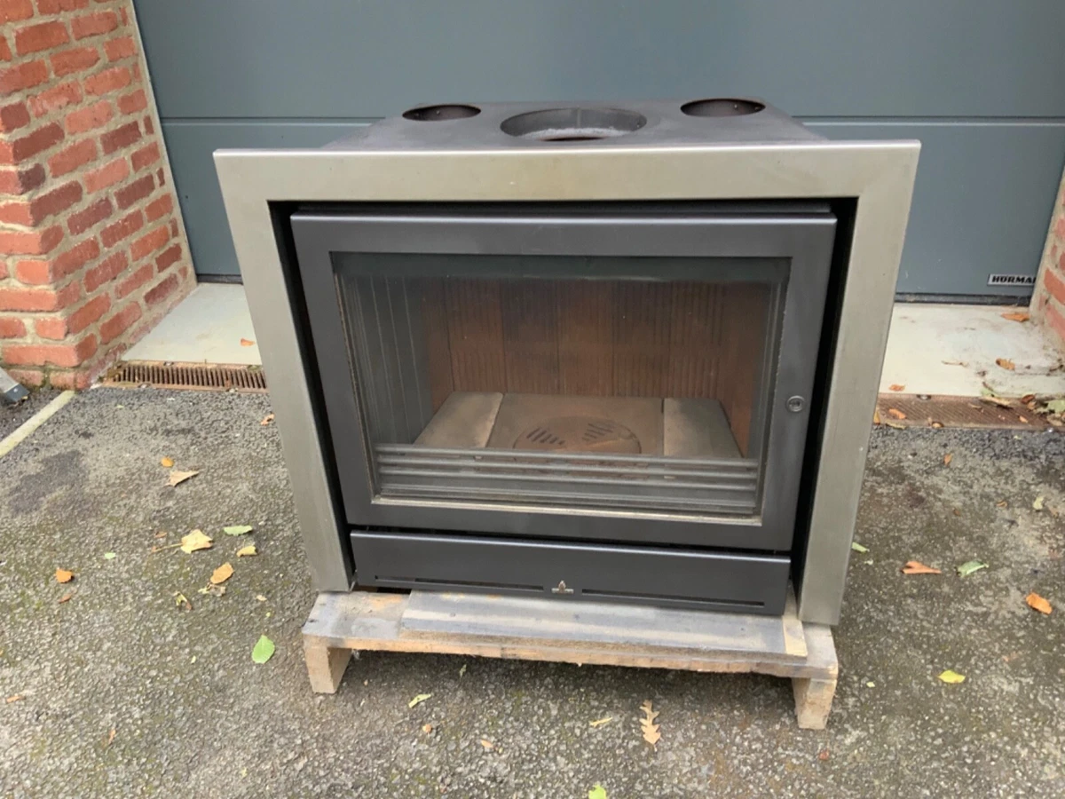 Barbas Unilux 75 wood burning inset stove | eBay