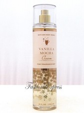 BATH BODY WORKS VANILLA MOCHA CREAM FRAGRANCE BODY MIST SPRAY 8 FL OZ