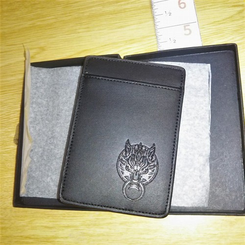 A42794 FINAL FANTASY VII AC 7 FF Cuero Pase Estuche Portatarjetas Cloud Strife - Imagen 2 de 4