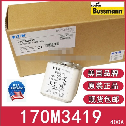 Fusible Rapide Bussmann 170M3416 250A 690V - Haute Puissance, Pour Applications Industrielles