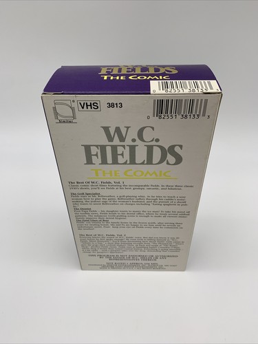 W.C. Fields The Comic (VHS, 1995) Collector’s Edition 2 Tape Set - Picture 3 of 11