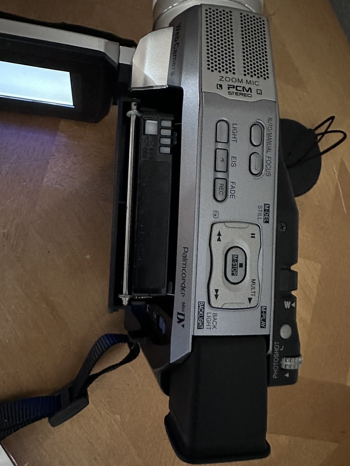 Panasonic Palmcorder PVDV102 Mini DV Camcorder for sale online eBay