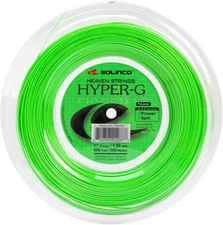 Authentic Solinco Hyper-G Tennis String Reel 17 Gauge/1.20mm 656 feet 200 Metres