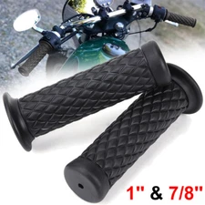 Rubber Gel Hand Grips 7/8" 1" Handle Bar For Yamaha YZF R1 Kawasaki KLR650 Honda