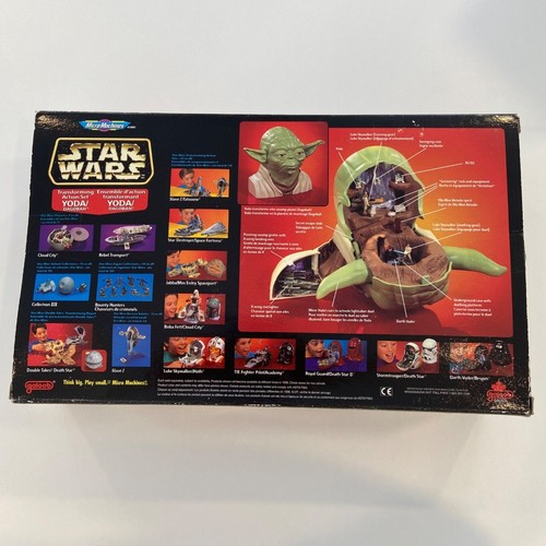 Star Wars Micro Machines Transforming Action Set Yoda/Dagobah 1998 NIB Collectib - Picture 5 of 17