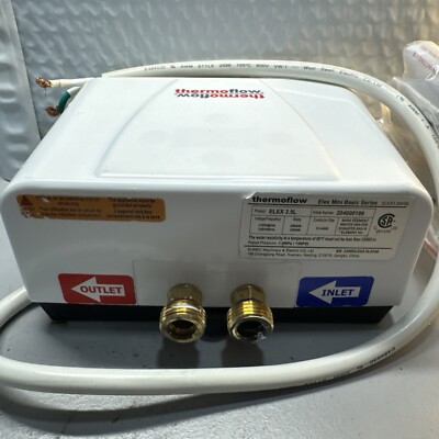 Thermoflow Elex Mini Basic Series White 3.5 L Tankless Instant Water Heater