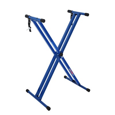 5 Core Keyboard Stand Dual X Shape Adjustable Foldable Key Board Pianos Stands