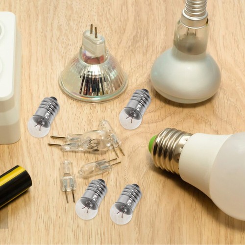 50pcs petites ampoules E10 ampoules miniatures à culot à vis 1.5V Mini ampoules - Imagen 6 de 12