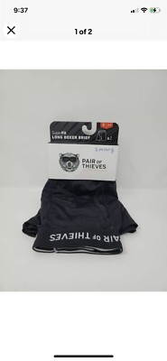 Pair of Thieves Men's Super Fit Long Boxer Brief 1pk S(28/30'')