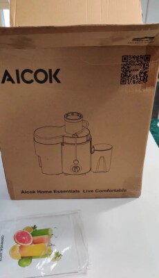 AICOK Juicer Centrifugal Juicer Machine Wide 3  Feed Chute Juice Extractor