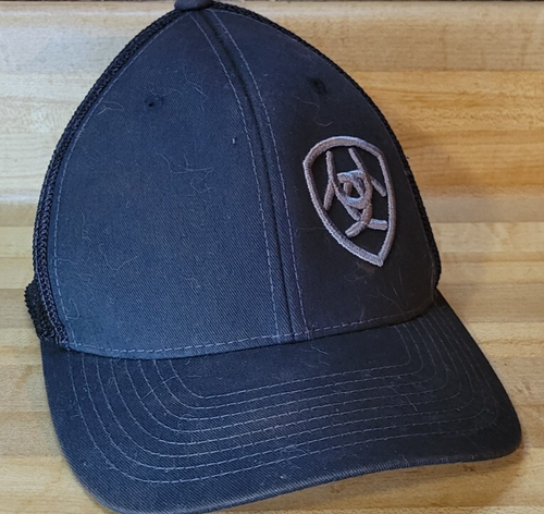 Ariat Workwear Herren OSFA schwarz Mesh Trucker Logo Snapback Cap Mütze