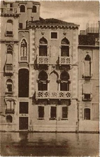 Old postcard AK VENICE Palazzo Contarini Fasan ITALY (496740)
