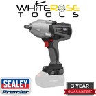 Sealey Cordless Impact Wrench Premier SV20 1/2"Sq Dr Brushless 20V Body Only
