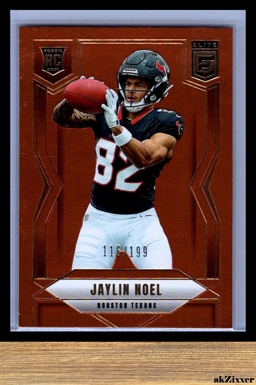 2025 Donruss Elite #135 - Orange #/199 - Jaylin Noel Rookie
