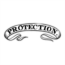 Protection Patriotic American USA Flags Bumper Sticker Vinyl Decal 5"