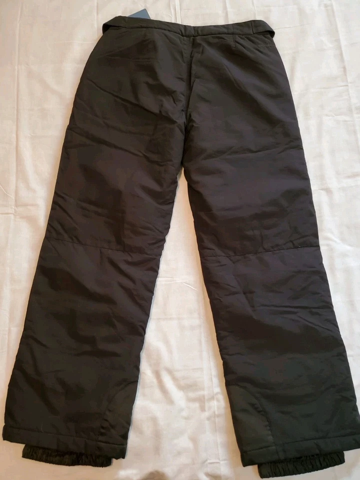 Pantalones de nieve White Sierra para mujer grandes negros de nailon tobogán esquí snowboard 34x31" Foto 2 de 4