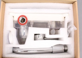 Nickle Plated Single Handle Wall Mounted Bathroom Sink Faucet New Boxed D22