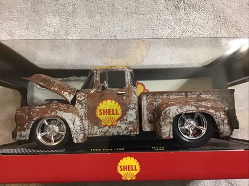 2024 M2 Diecast 1956 FORD F-100 SHELL Pickup Truck 1/24 NEW R126 - Picture 3 of 9