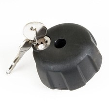 Rändelmutter Knebelmutter Handrad M8 Mutter abschließbar inkl. 2x Schlüssel