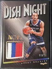 2018-19 Panini Noir #DN-ABR Avery Bradley Dish Night Memorabilia Prime #9/10