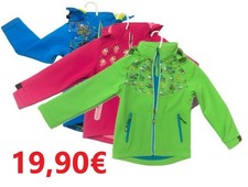 Kinder Softshelljacken – farbenfroh & funktional , Gr.80 - 110, Neu/OVP