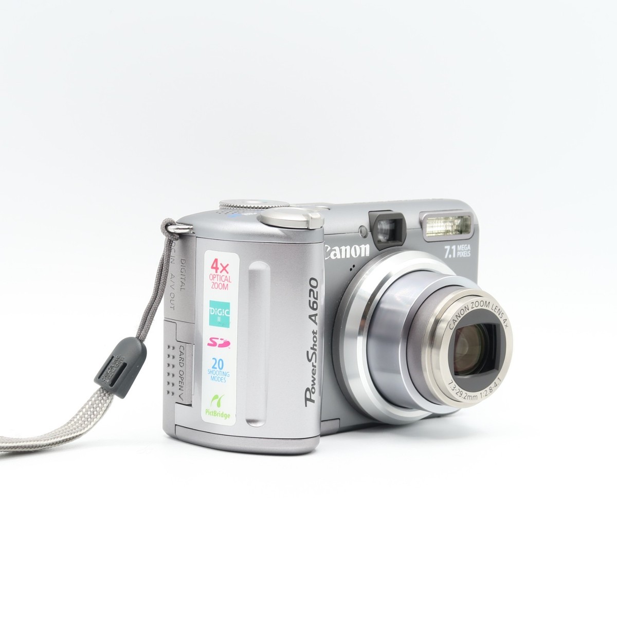 Canon PowerShot A620 7.1MP Digital Camera - Silver for sale