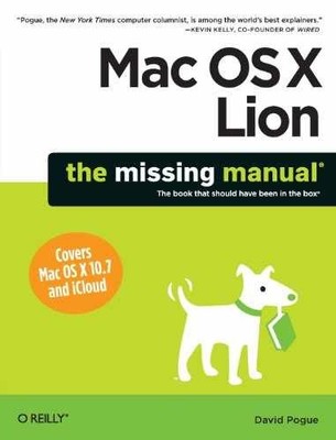 Mac OS X Lion: The Missing Manual - Paperback, by Pogue David - Very Good