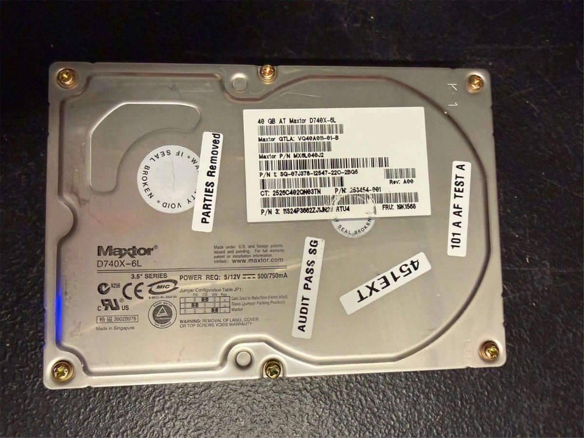 HP Maxtor 294924-001 FireBall3 40GB 5.400 rpm 2.. | Köp på