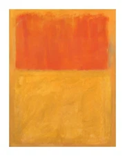 Mark Rothko : Orange and Tan : 1954 : Archival Art Print