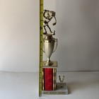 Vintage Golf Trophy Most Honest Golfer White Carrara Marble Base  — photo 9