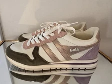 Gola Daytona Quadrant Women’s 7 Suede Leather NEW